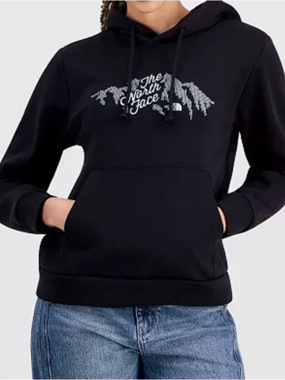 Women's Evolution Sparkle Graphic Cotton Hooded Sweatshirt Size S/P